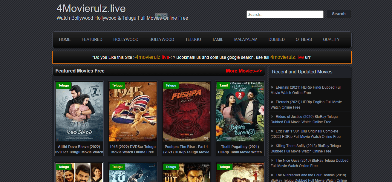 Movierulz 2021: Movierulz Bollywood, Telugu movie rulz.com, movierulz.com, ...